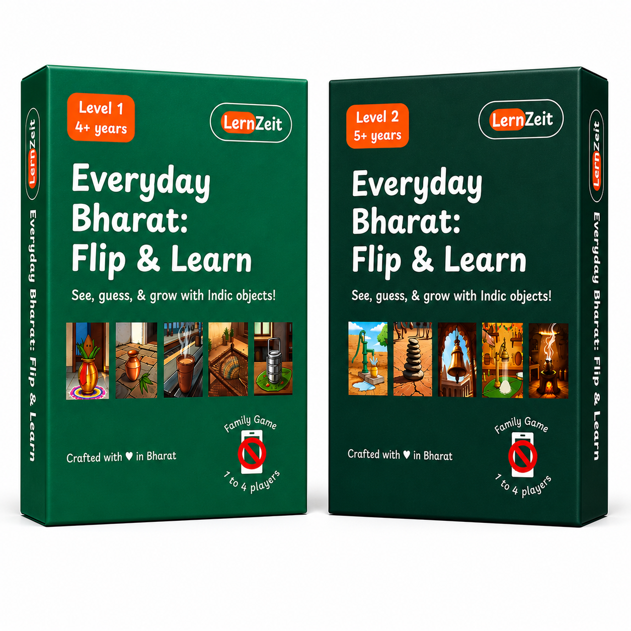 Everyday Bharat Objects - Levels 1 & 2 Combo Pack