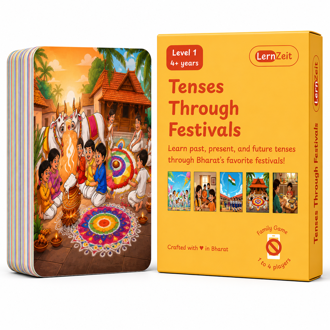 Tenses Through Festivals - Level 1